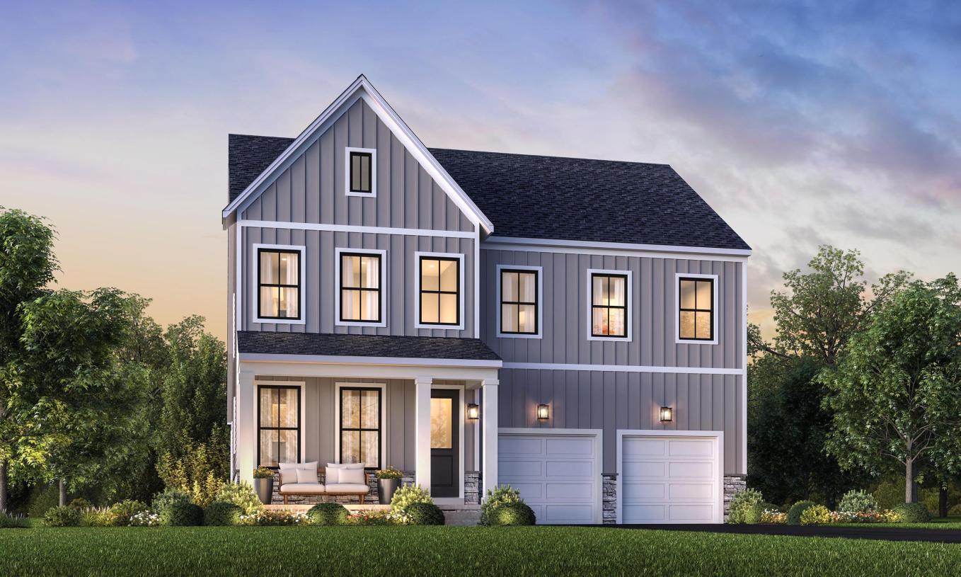 Elevation Image:Modern Farmhouse