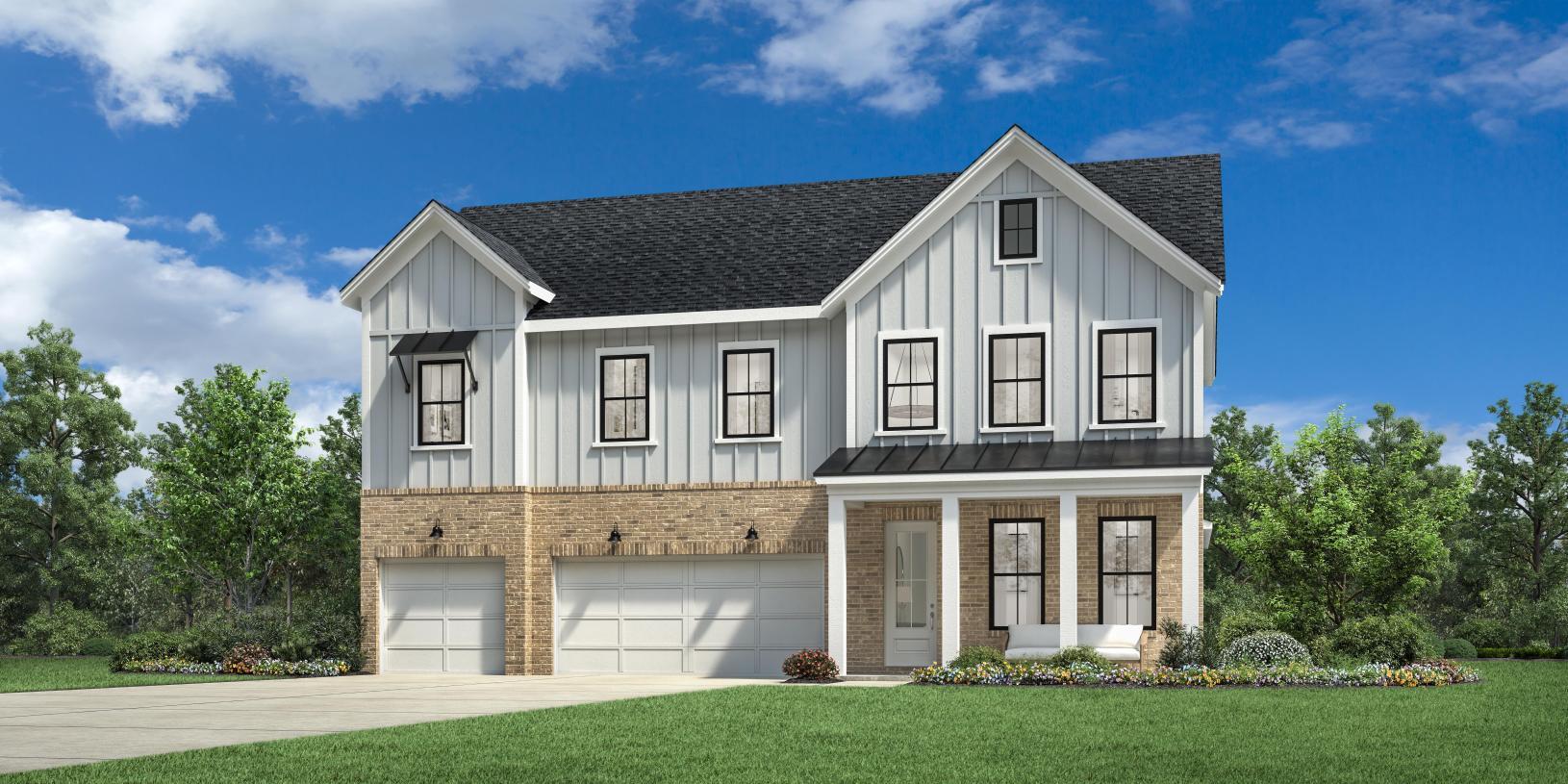 Elevation Image:Modern Farmhouse