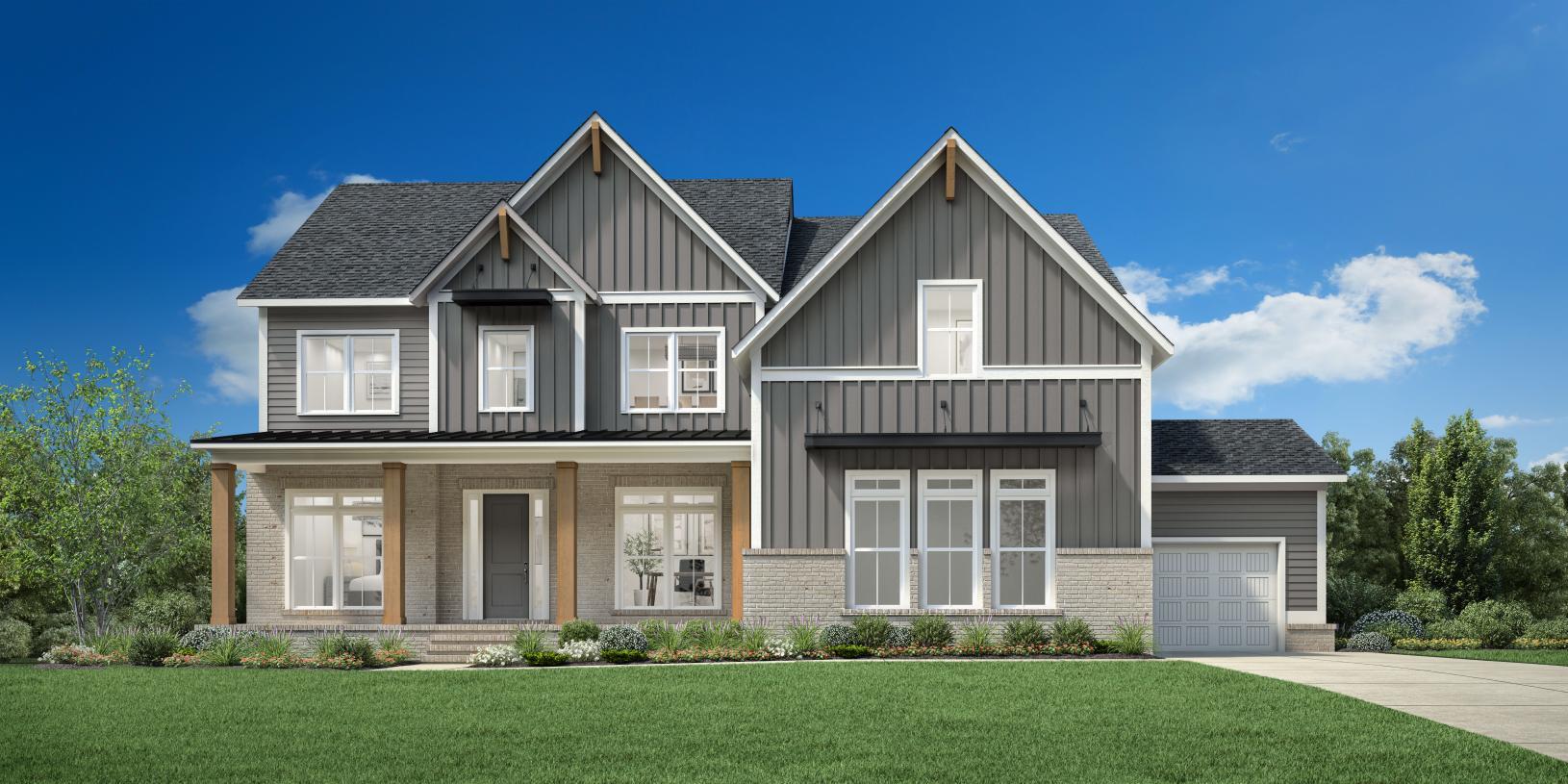 Elevation Image:Modern Farmhouse