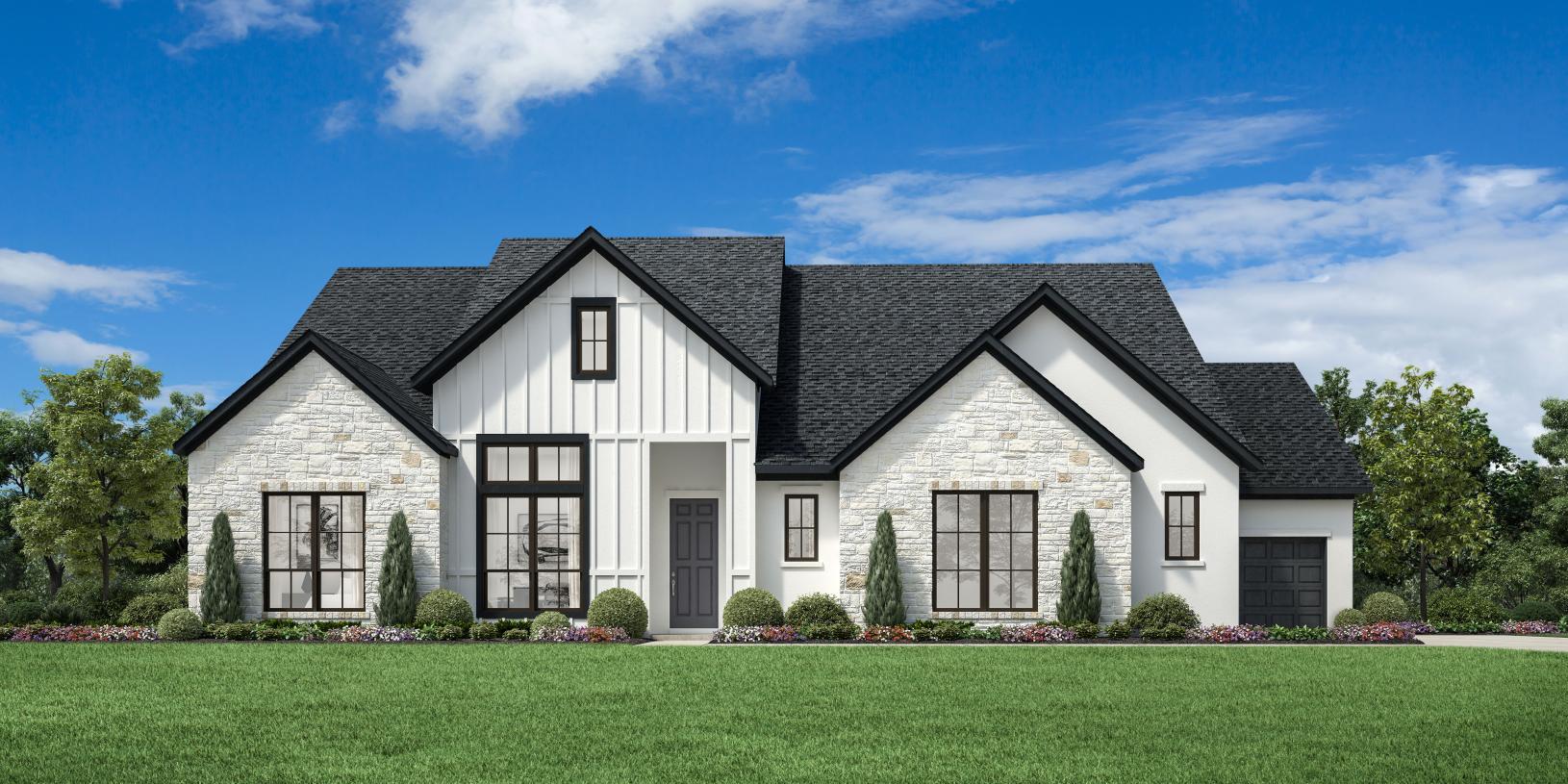 Elevation Image:Modern Farmhouse