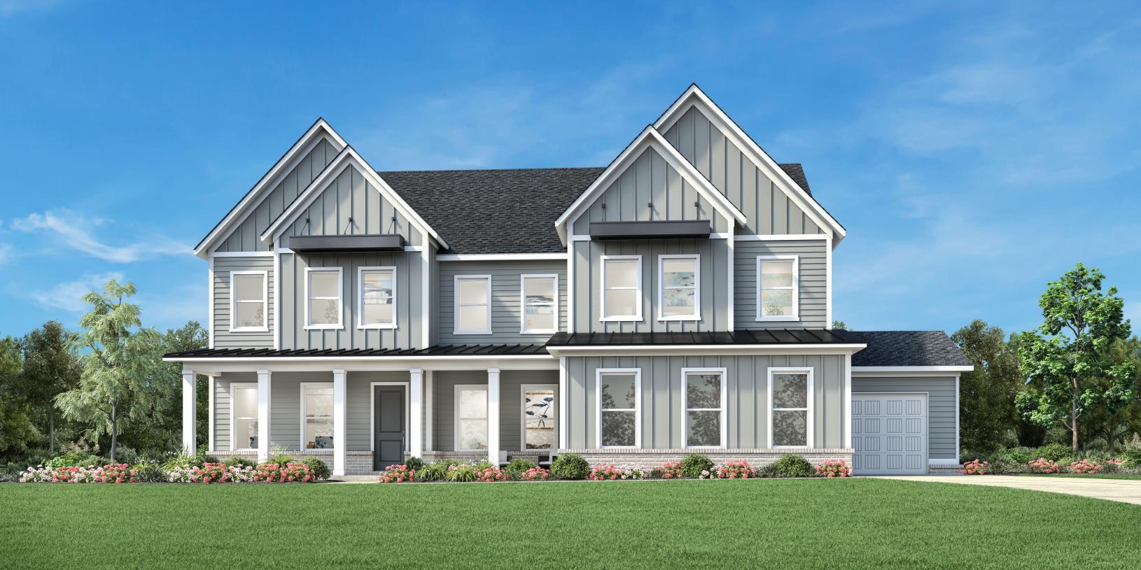 Elevation Image:Modern Farmhouse
