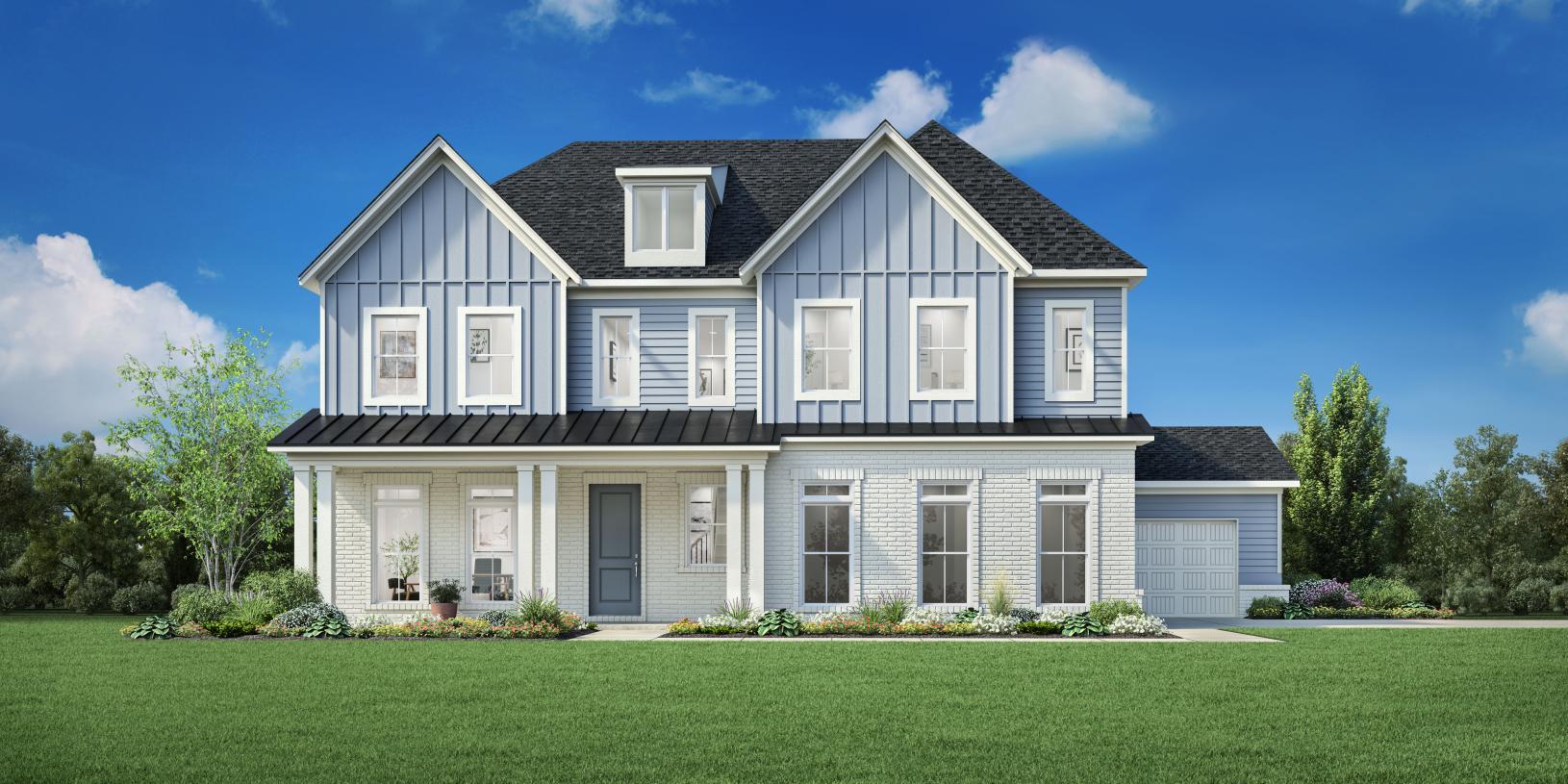 Elevation Image:Modern Farmhouse