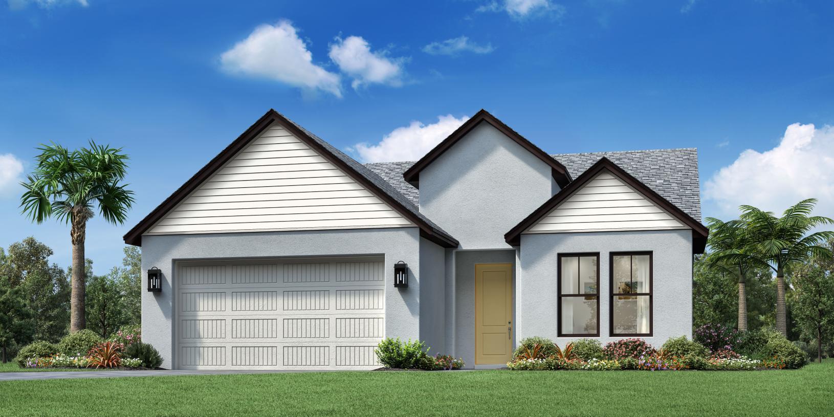 Elevation Image:Modern Ranch