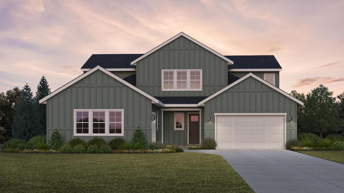 Elevation Image:Modern Farmhouse