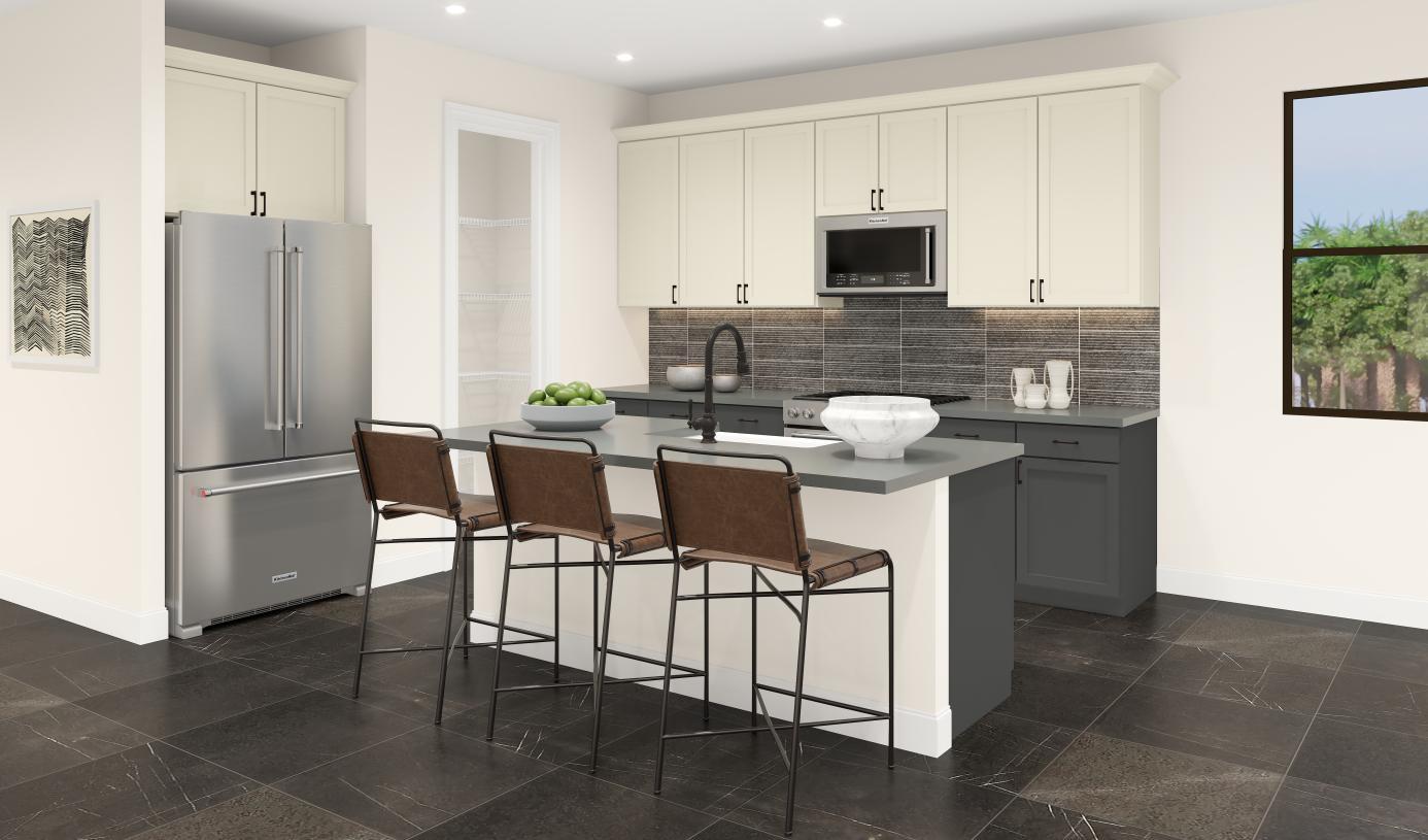 Elevation Image:Gourmet kitchen with ample counter and cabinet space