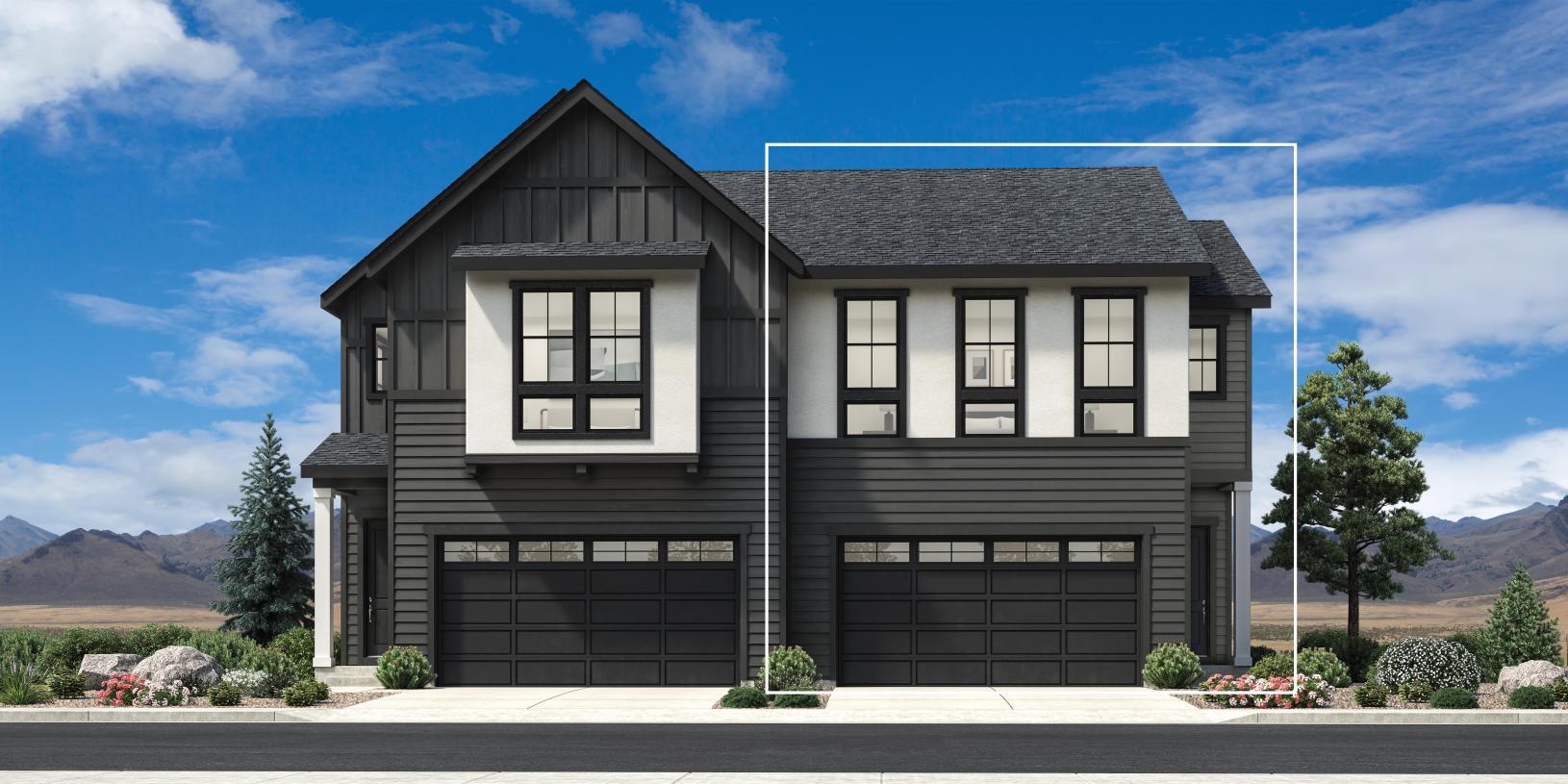 Elevation Image:Modern Farmhouse