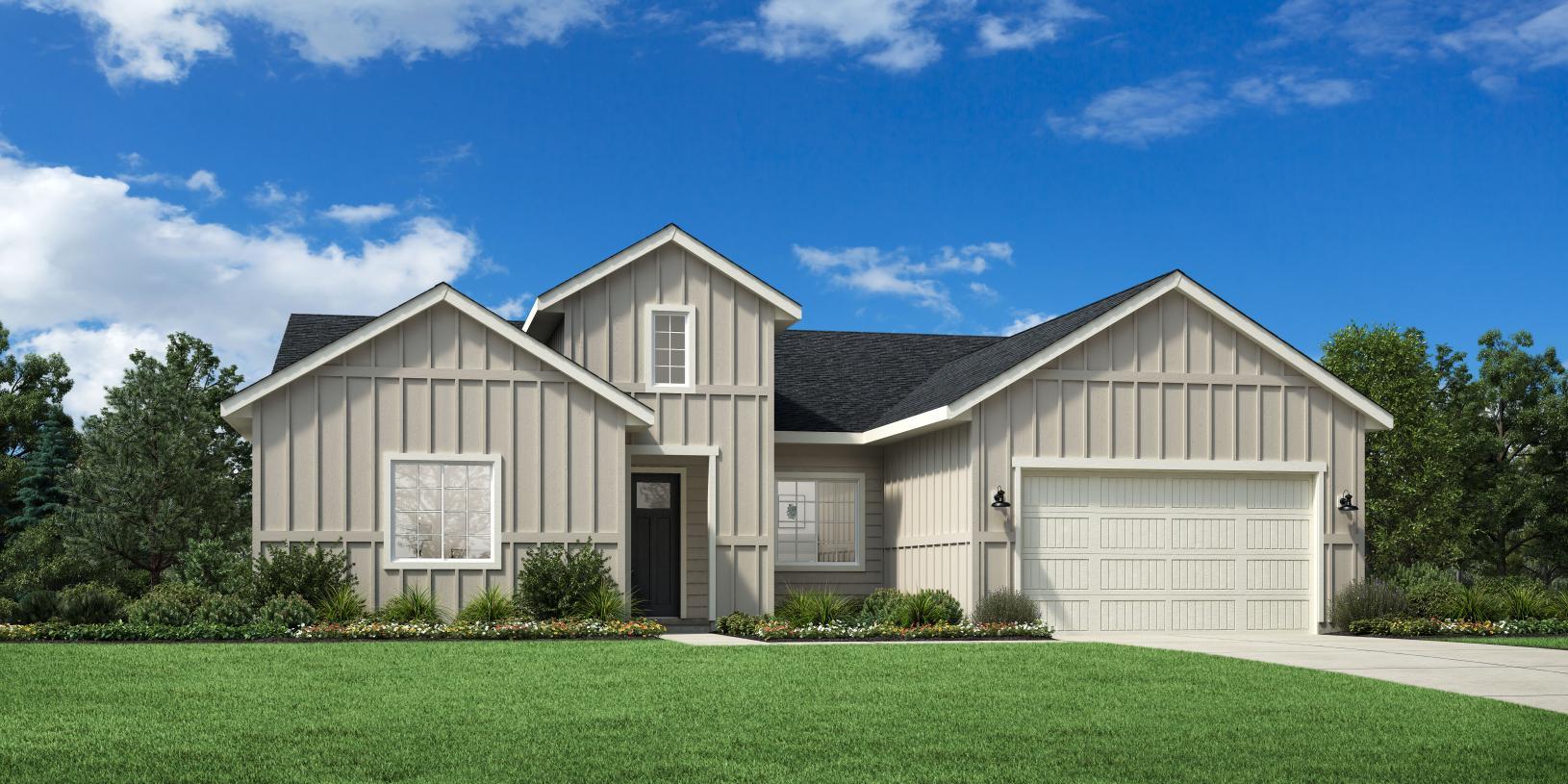 Elevation Image:Modern Farmhouse