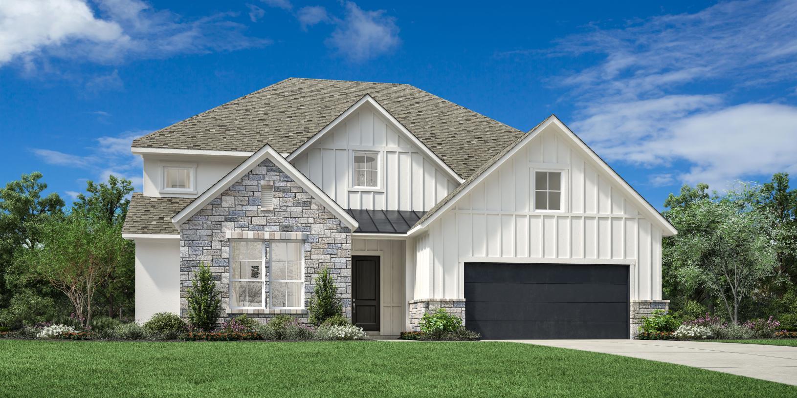 Elevation Image:Modern Farmhouse