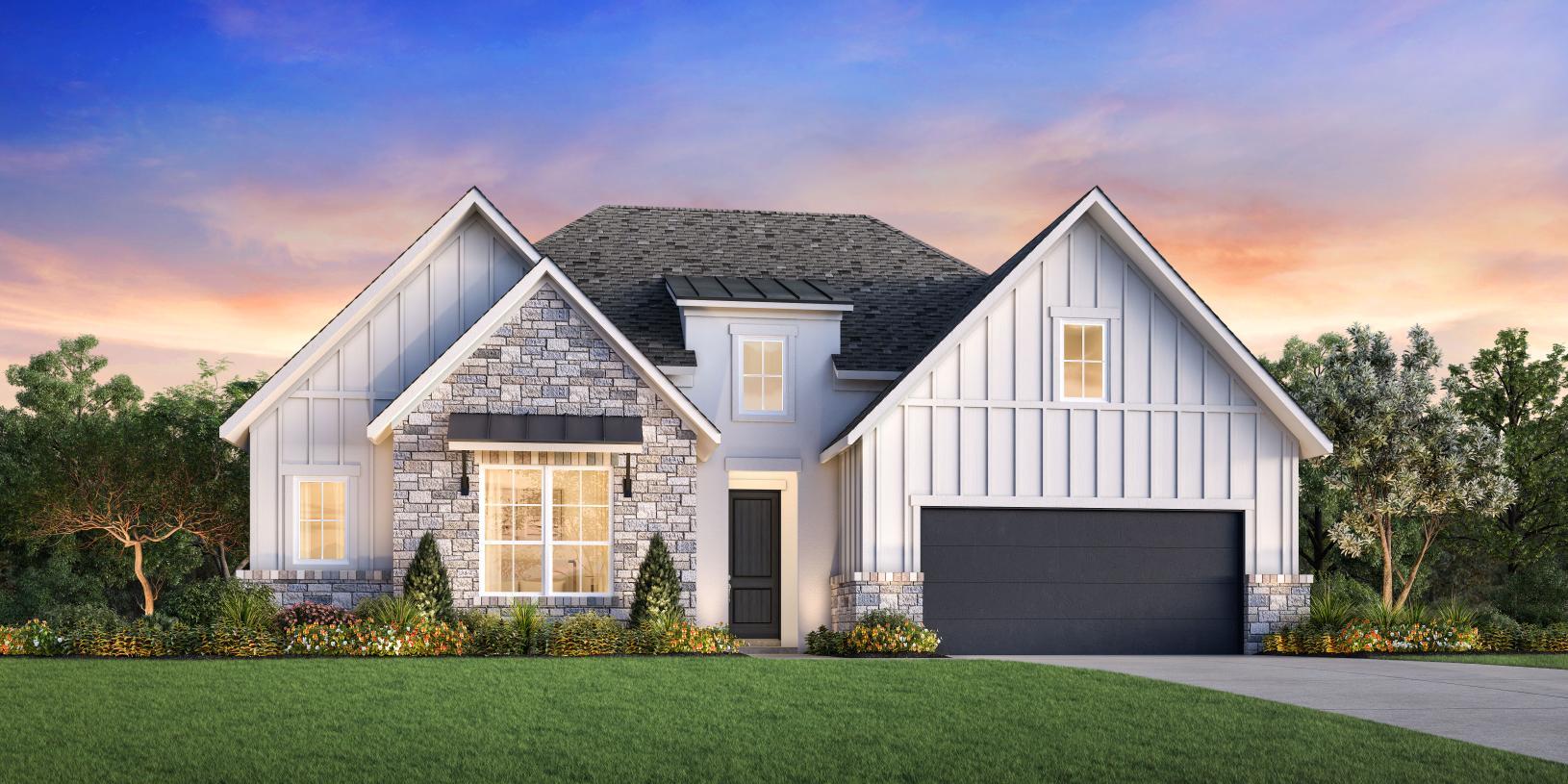 Elevation Image:Modern Farmhouse