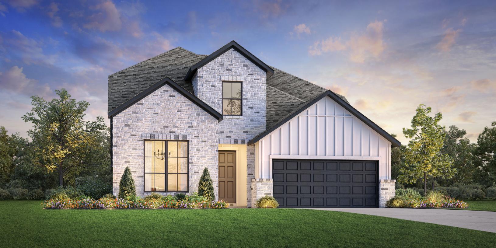Elevation Image:Modern Farmhouse