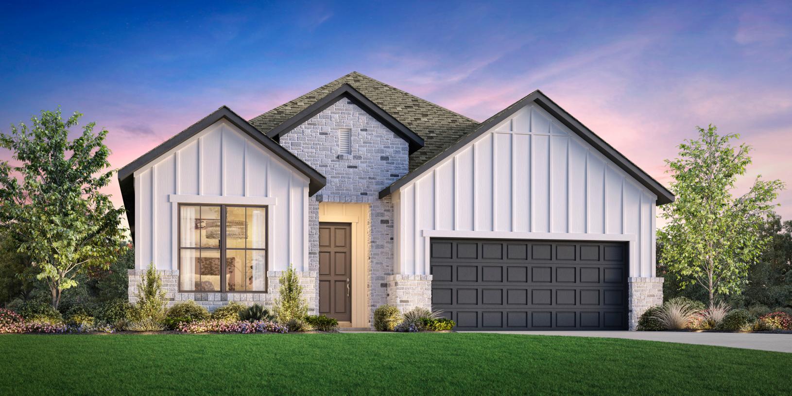 Elevation Image:Modern Farmhouse