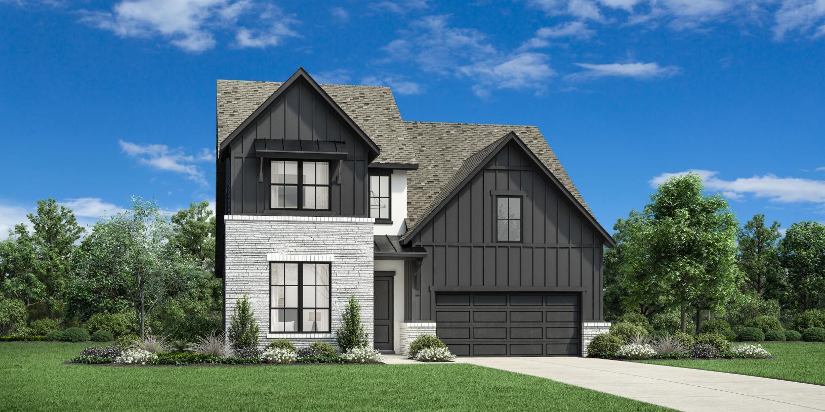 Elevation Image:Modern Farmhouse