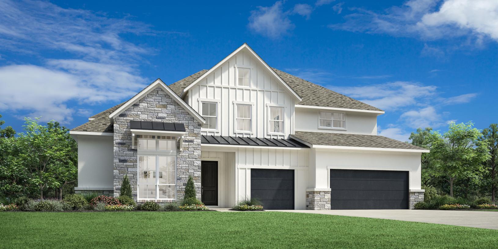 Elevation Image:Modern Farmhouse