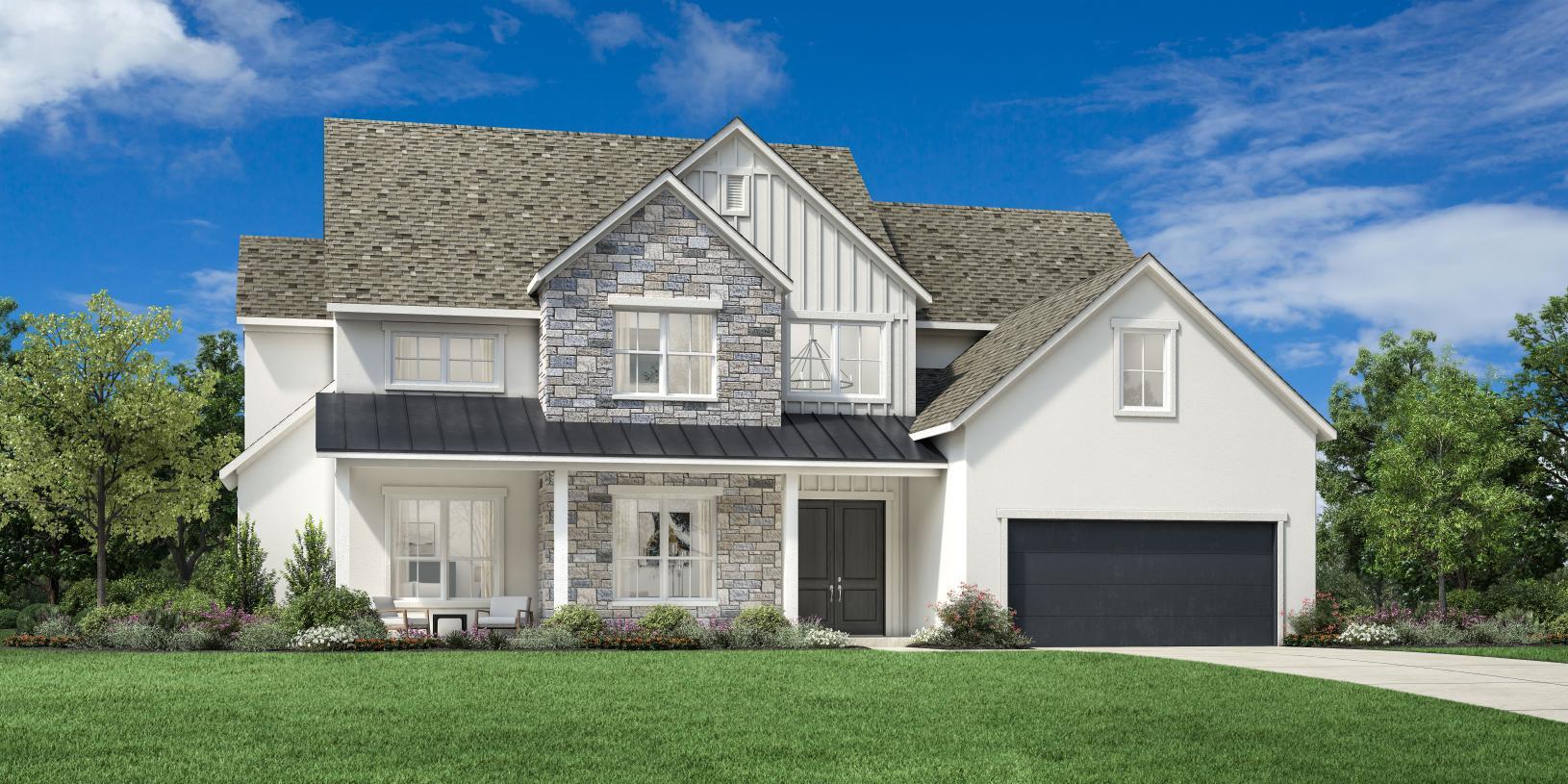 Elevation Image:Modern Farmhouse