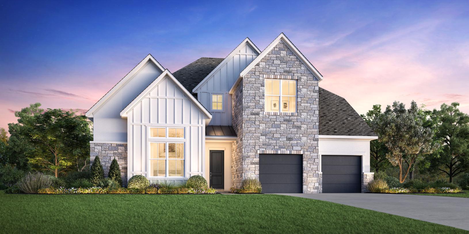 Elevation Image:Modern Farmhouse