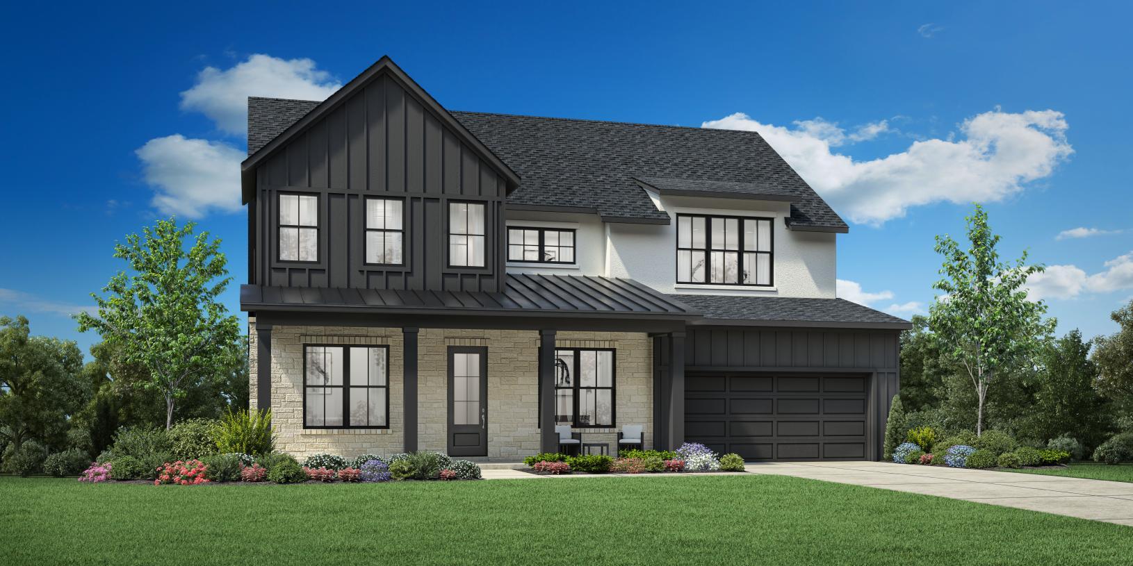 Elevation Image:Modern Farmhouse