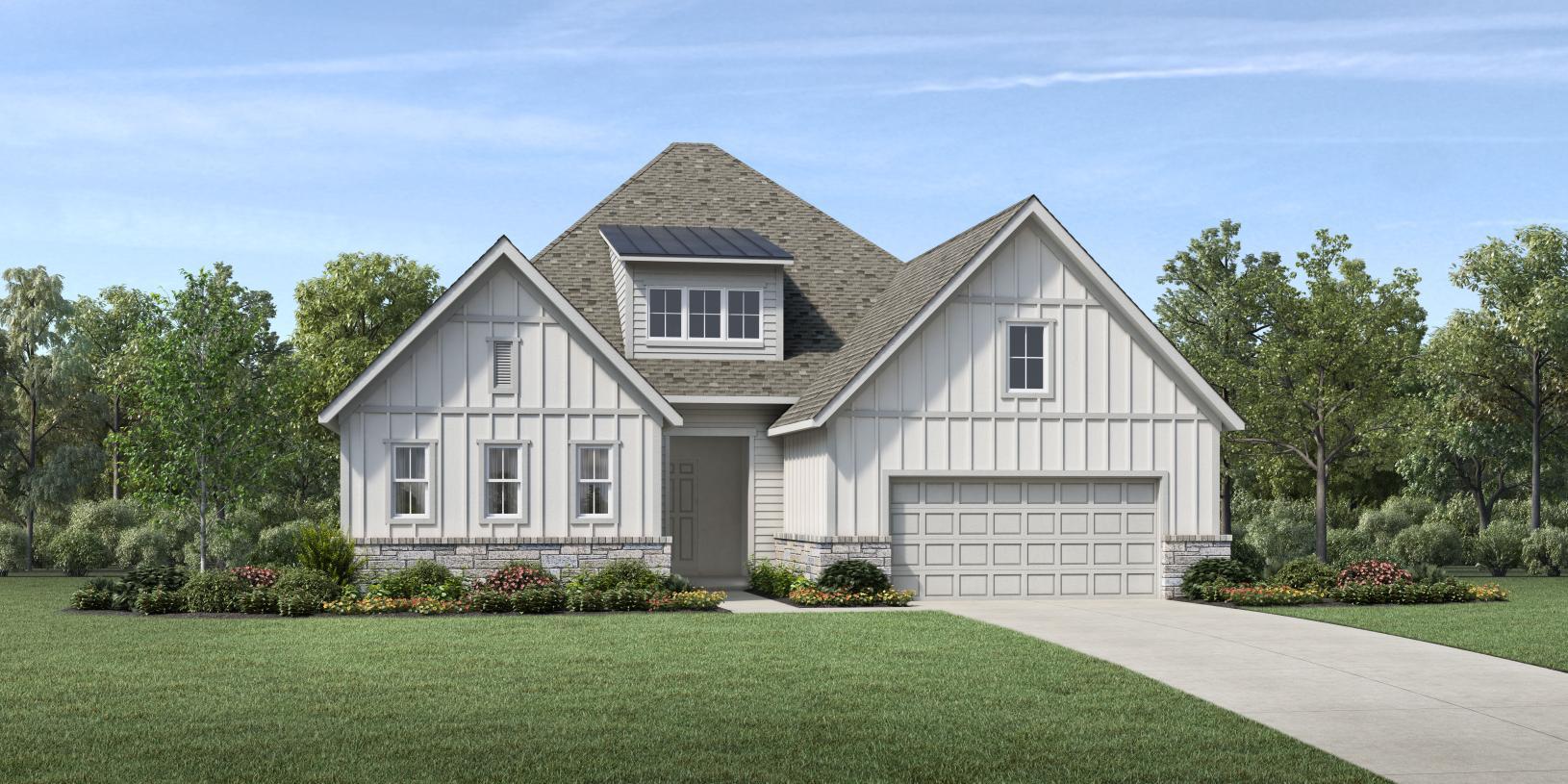 Elevation Image:Modern Farmhouse