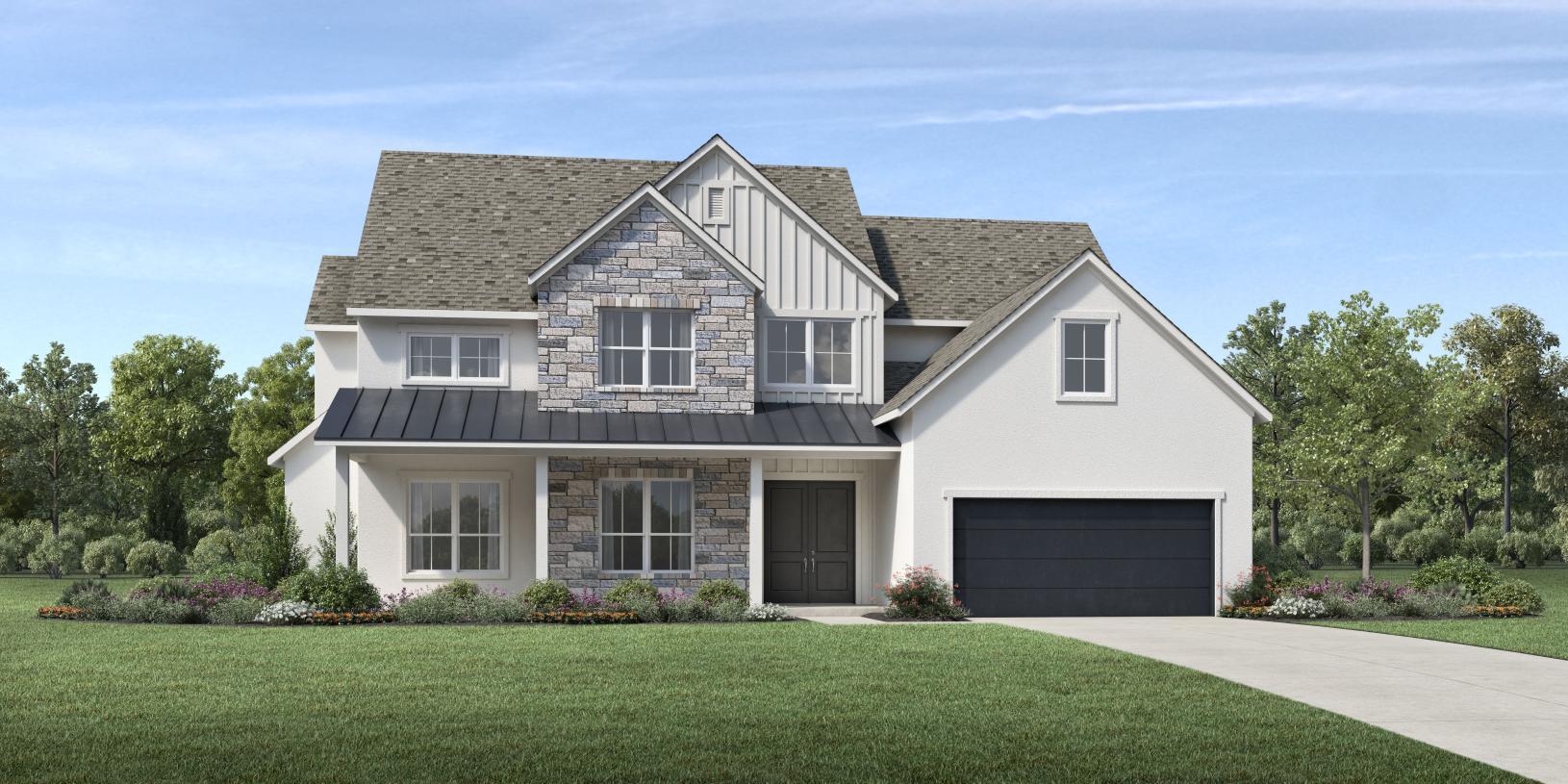 Elevation Image:Modern Farmhouse