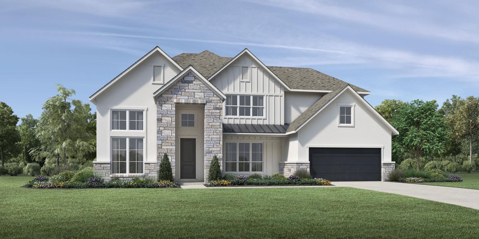 Elevation Image:Modern Farmhouse