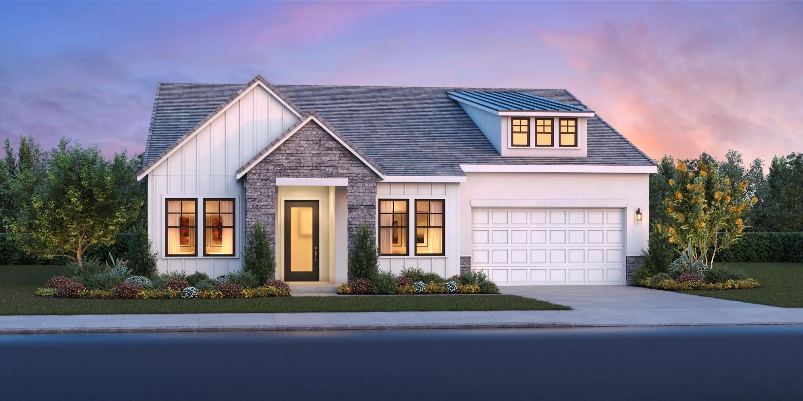 Elevation Image:Modern Farmhouse