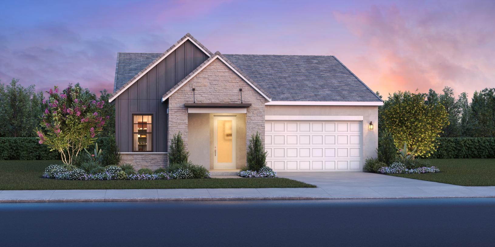 Elevation Image:Modern Farmhouse