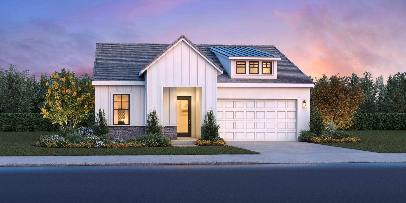 Elevation Image:Modern Farmhouse