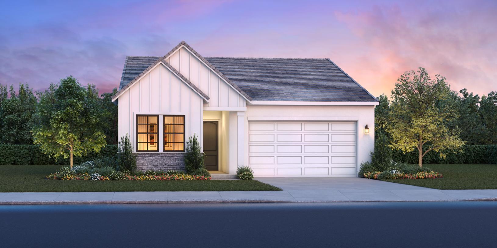 Elevation Image:Modern Farmhouse