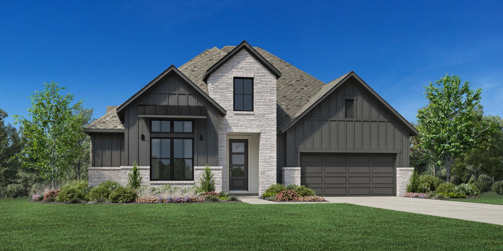 Elevation Image:Modern Farmhouse