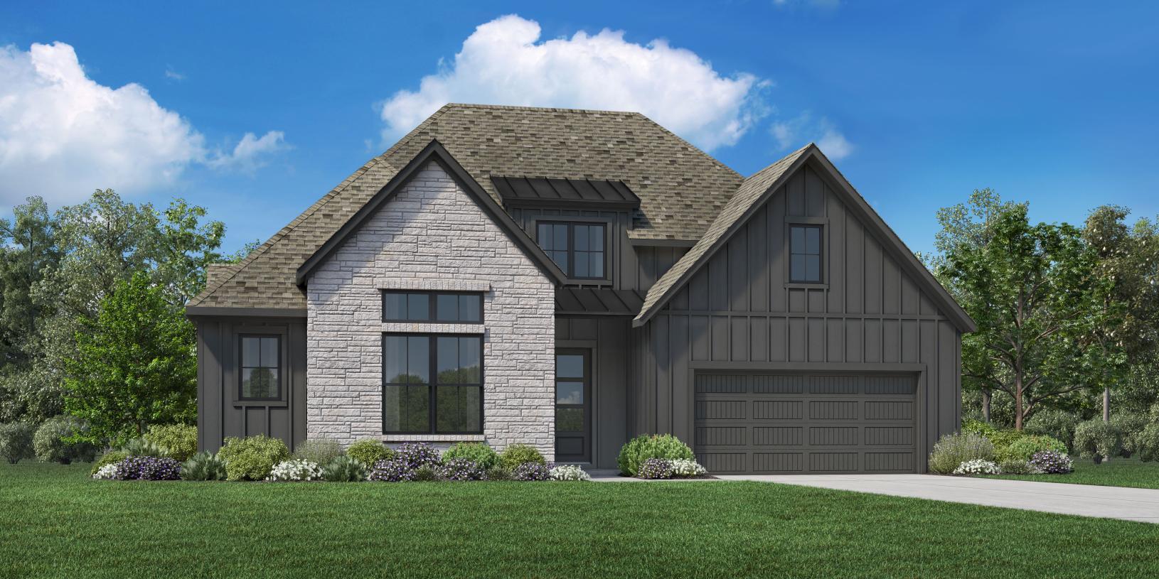 Elevation Image:Modern Farmhouse