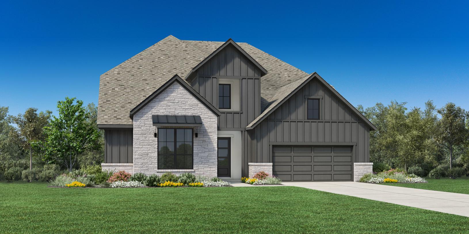 Elevation Image:Modern Farmhouse