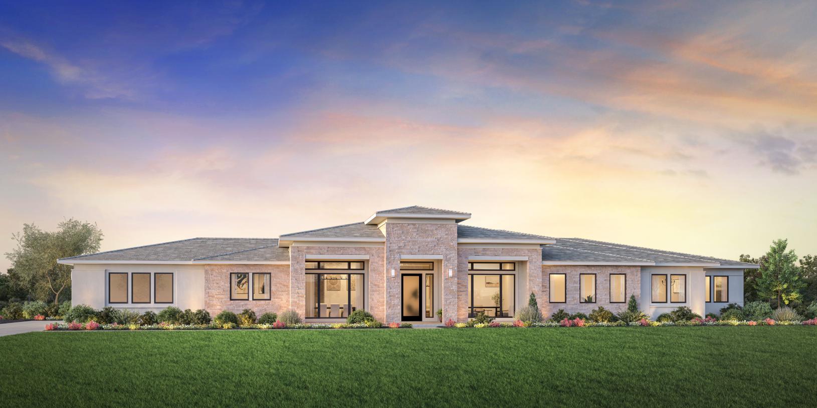 Elevation Image:Modern Craftsman