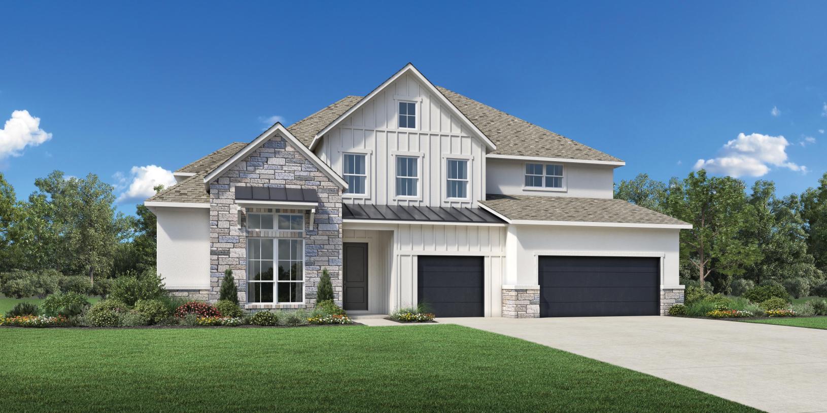 Elevation Image:Modern Farmhouse
