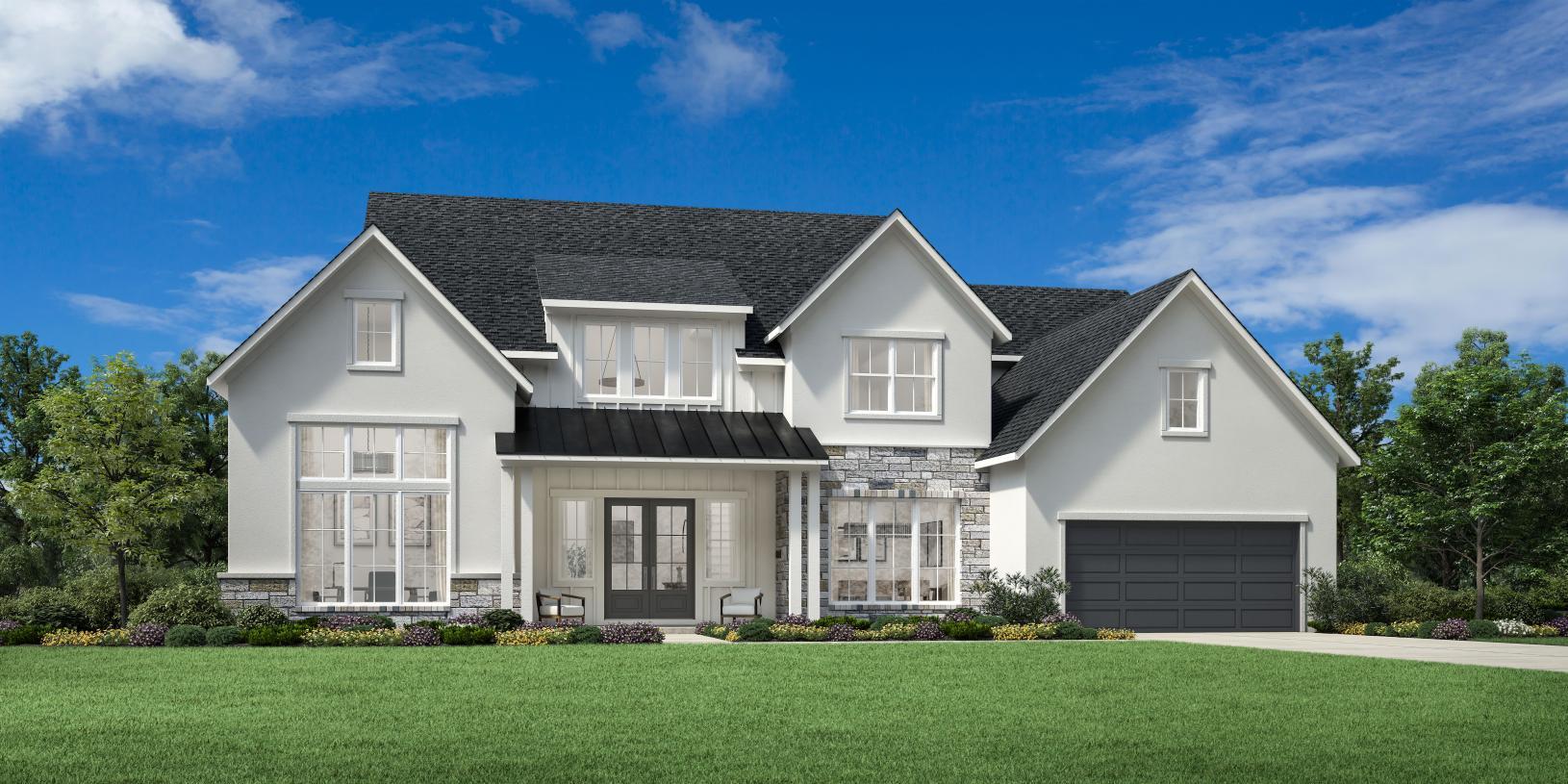 Elevation Image:Modern Farmhouse
