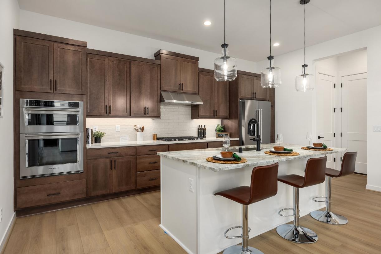Elevation Image:The Corvus Contemporary kitchen