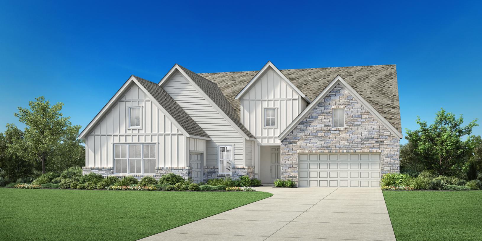 Elevation Image:Modern Farmhouse