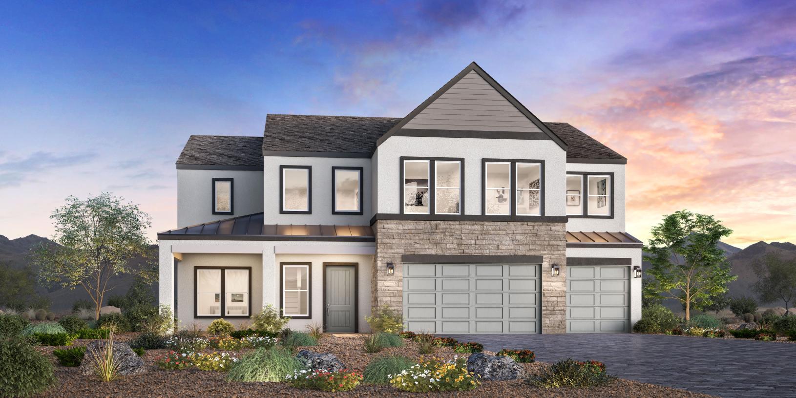 Elevation Image:Modern Cottage