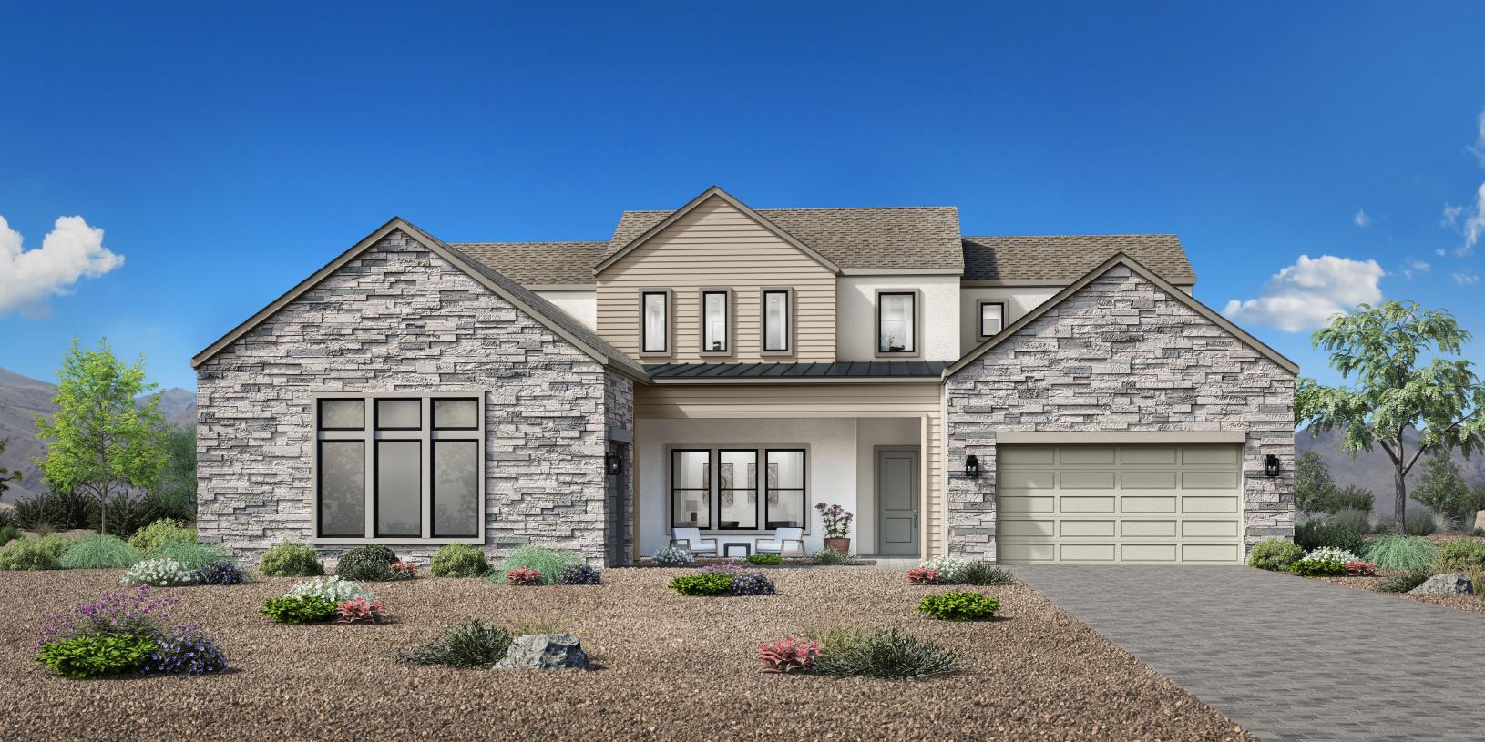 Elevation Image:Modern Cottage