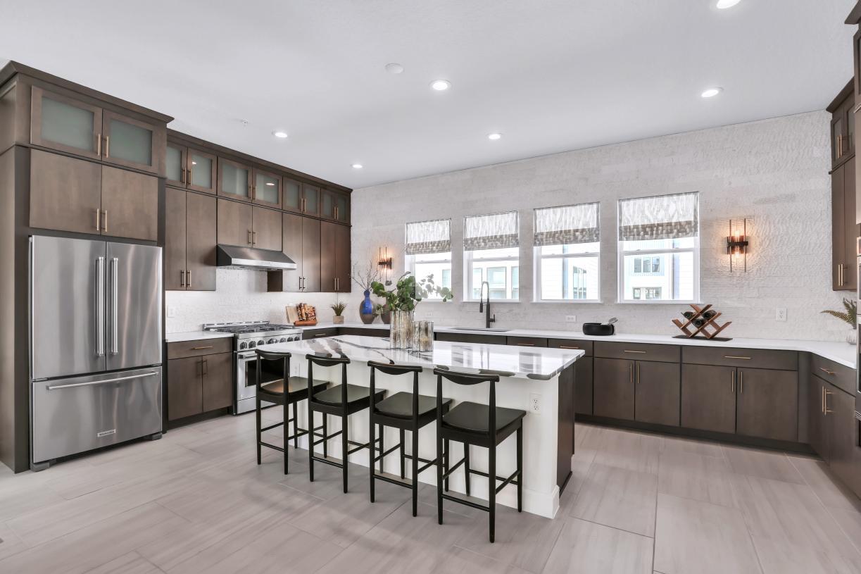 Elevation Image:Open-concept kitchen