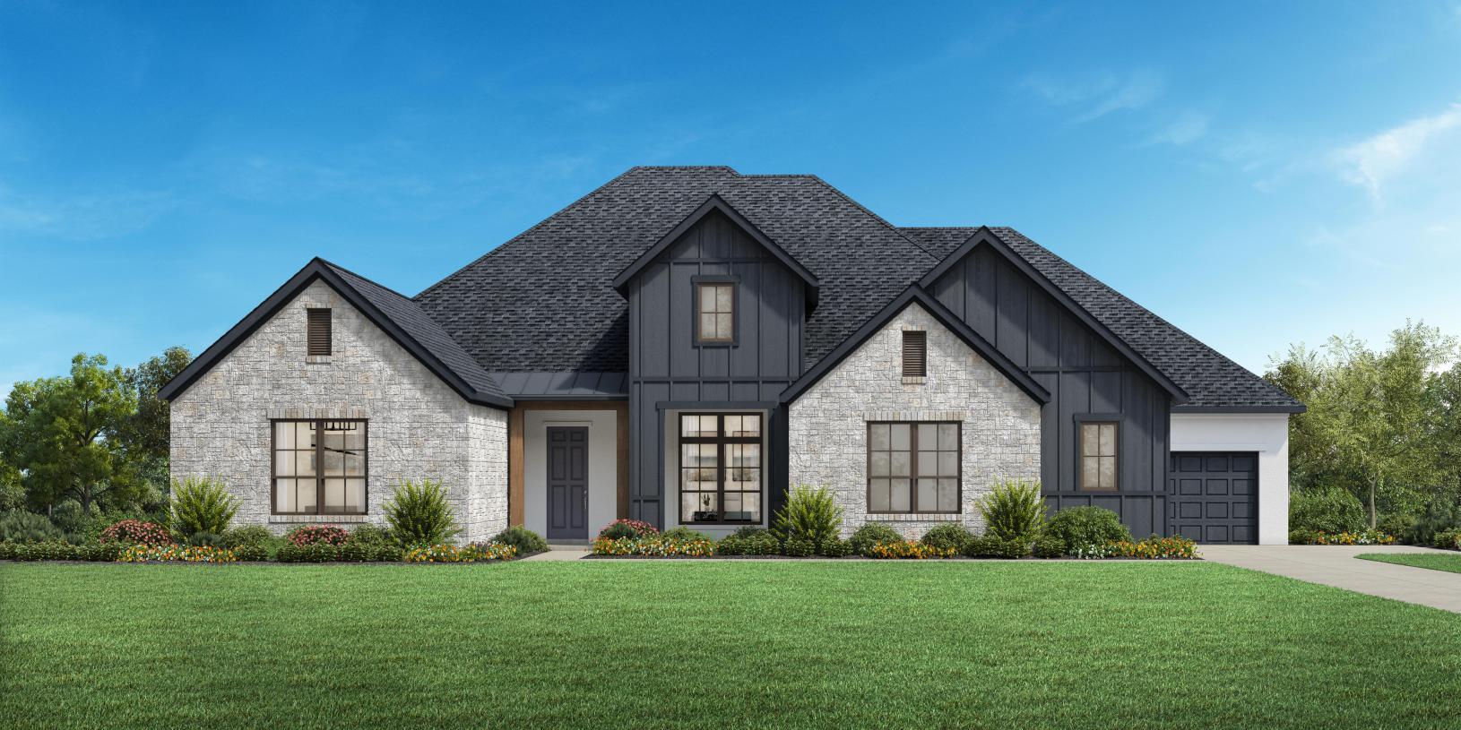 Elevation Image:Modern Farmhouse