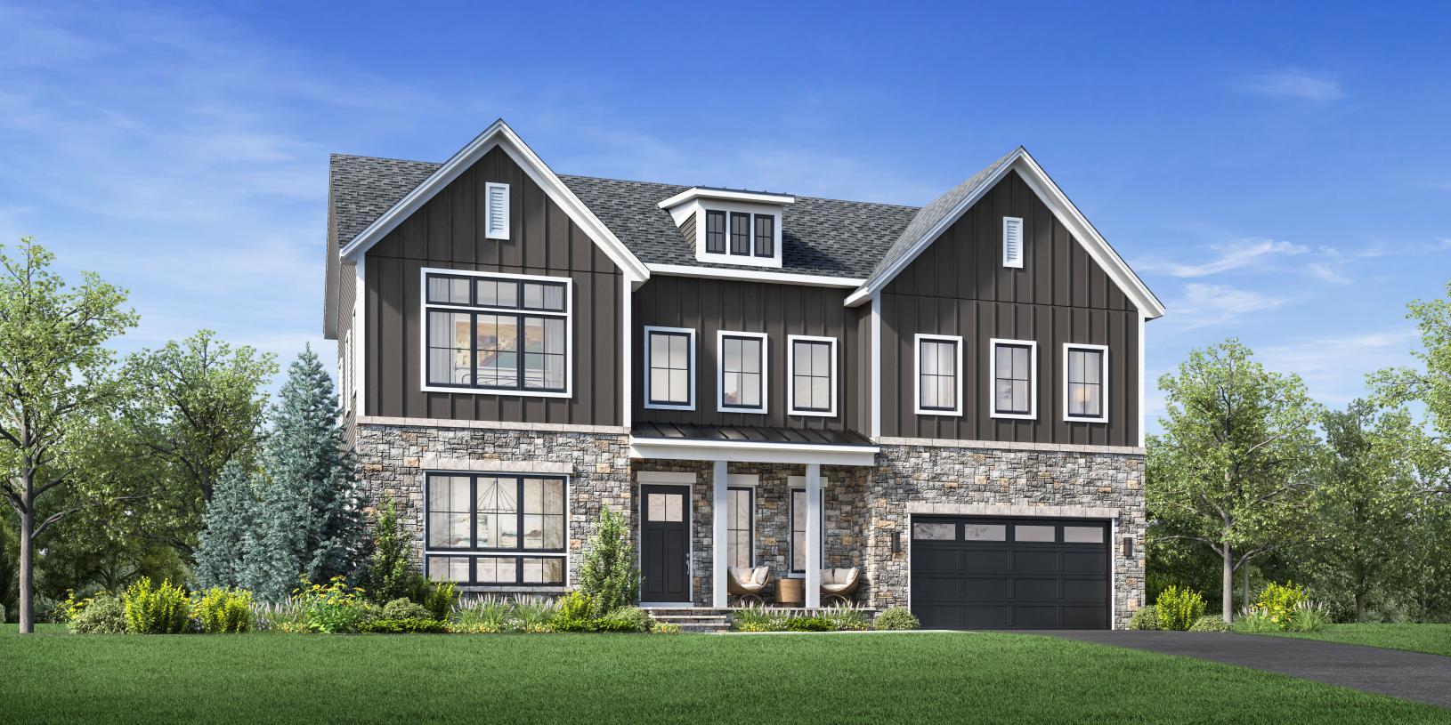 Elevation Image:Modern Farmhouse