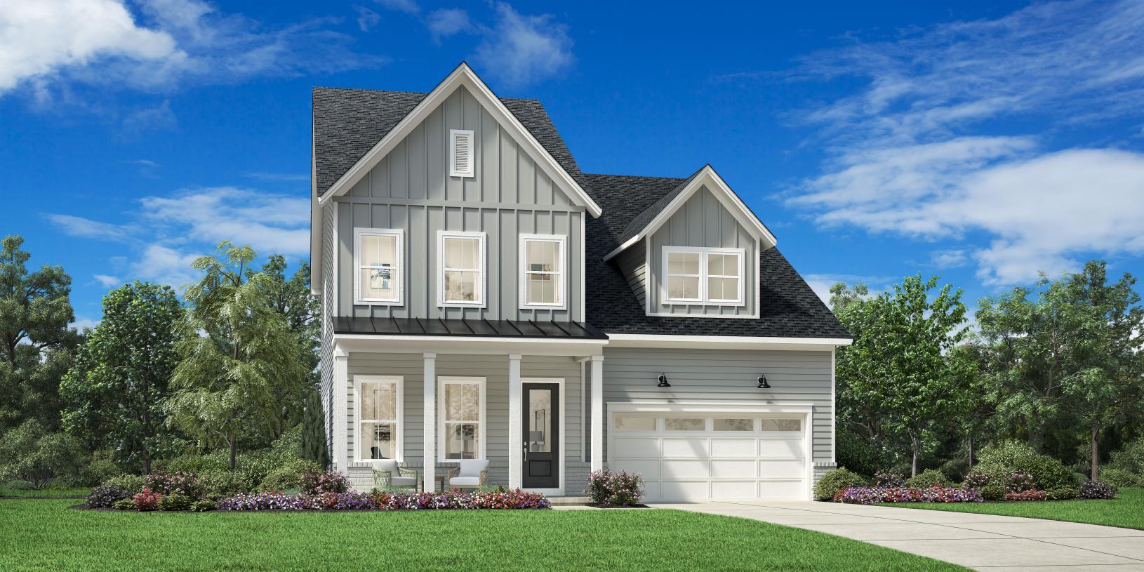 Elevation Image:Modern Farmhouse