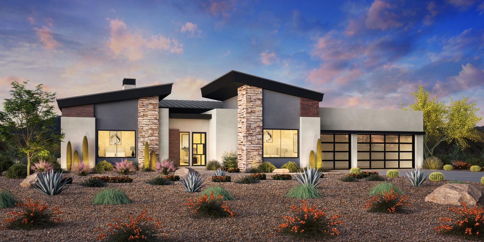 Elevation Image:Desert Contemporary