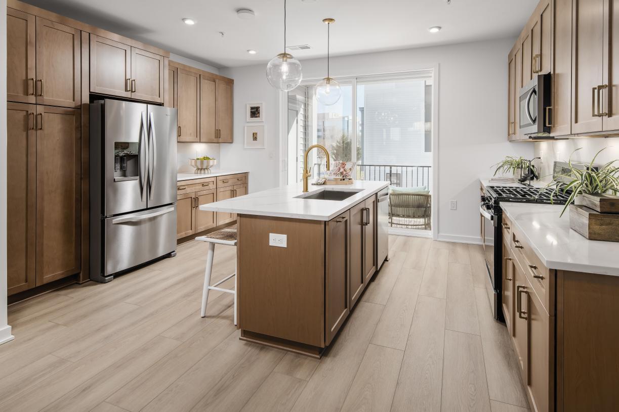 Elevation Image:Rear kitchen and covered patio space