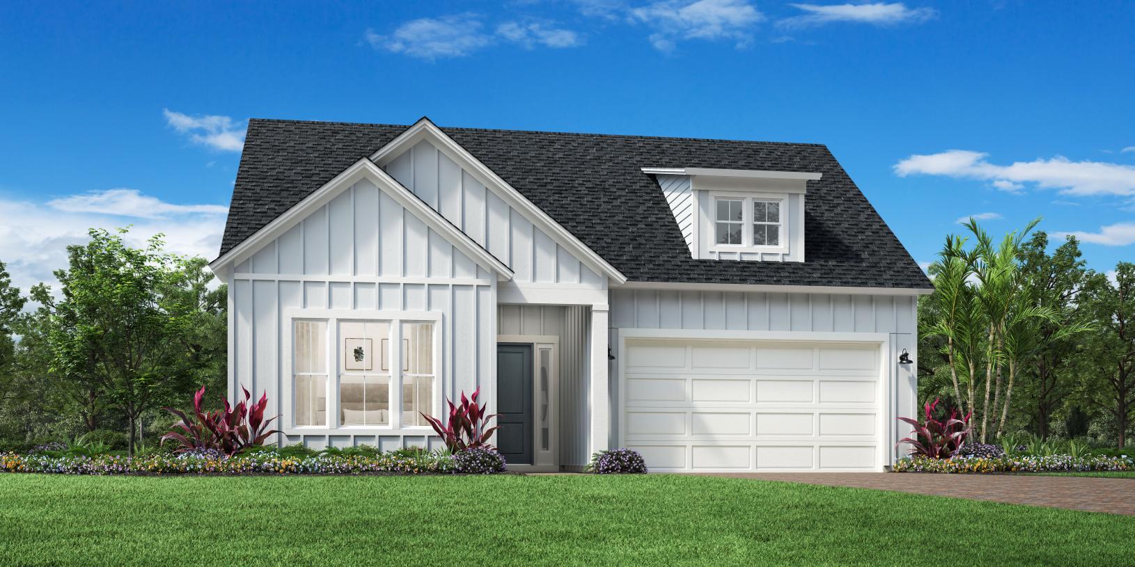 Elevation Image:Modern Farmhouse