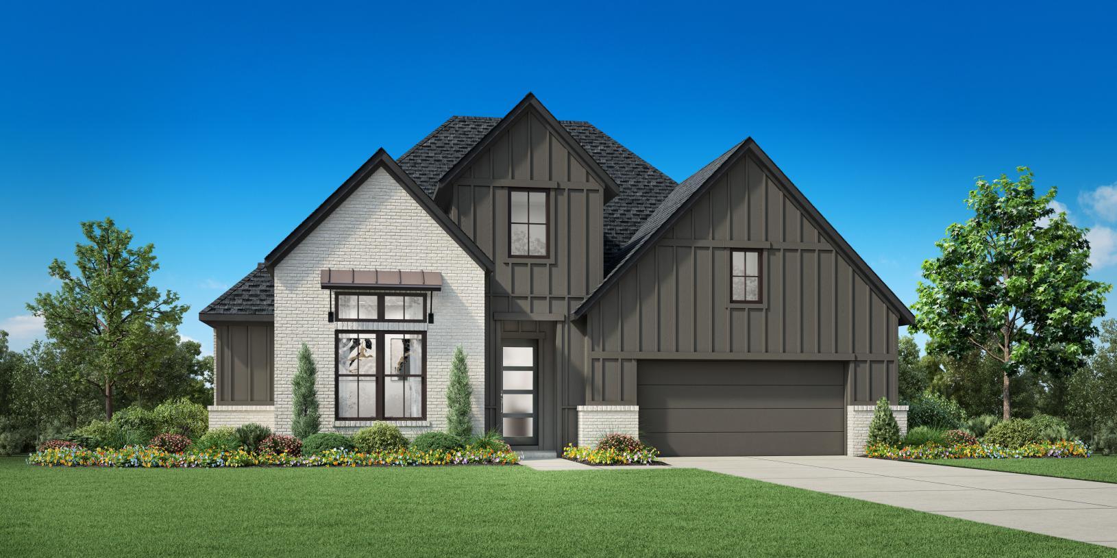 Elevation Image:Modern Farmhouse