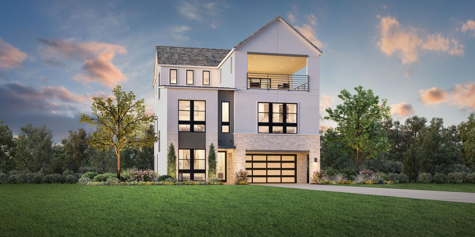 Elevation Image:Modern Farmhouse