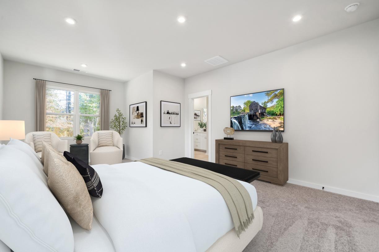 Elevation Image:Serene primary bedroom with seating area