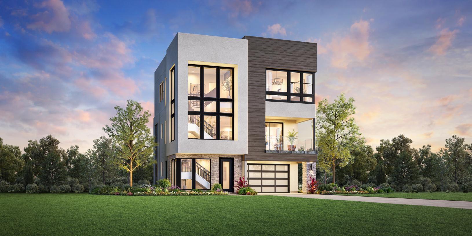 Elevation Image:Mid-Century Modern
