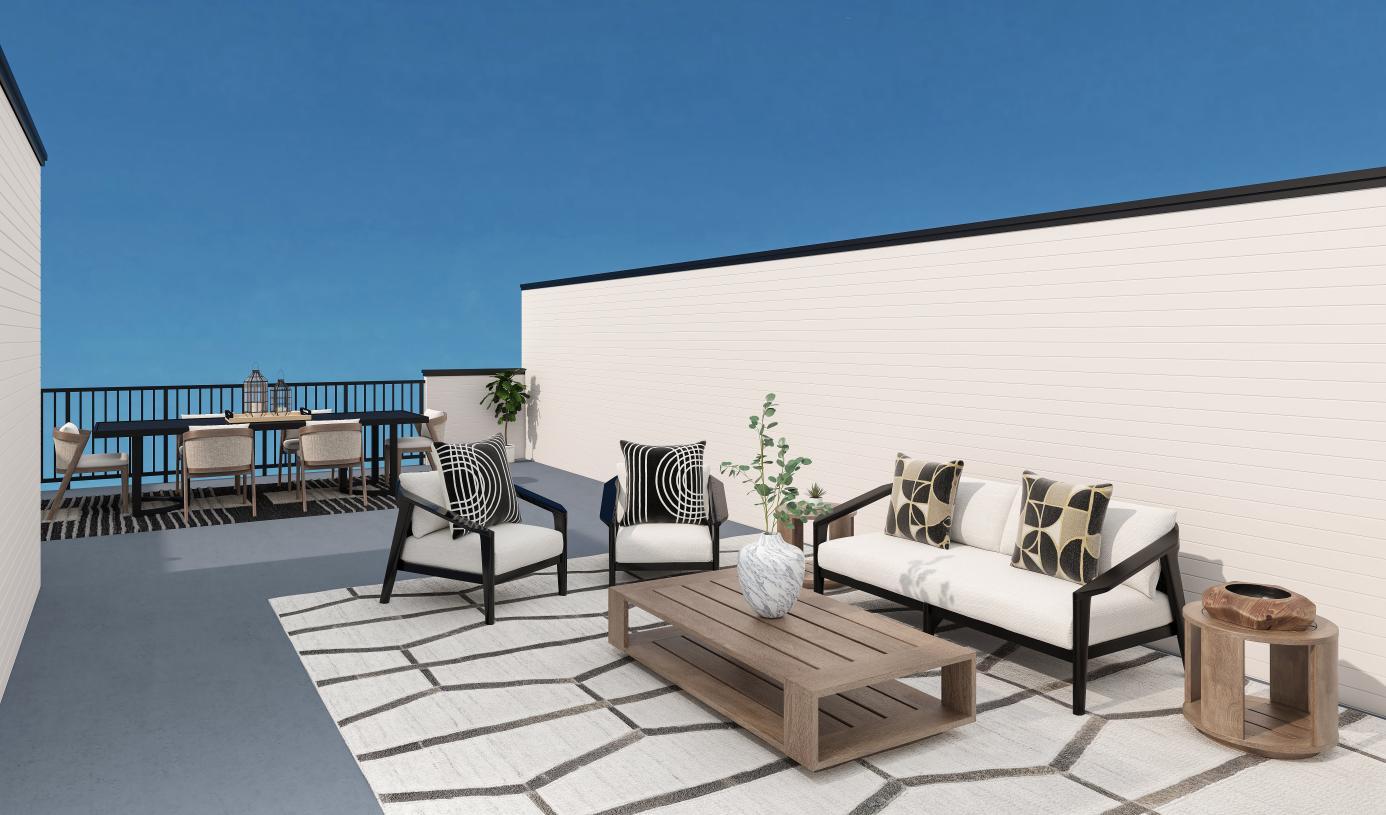 Elevation Image:Representative Photo - Rooftop terrace