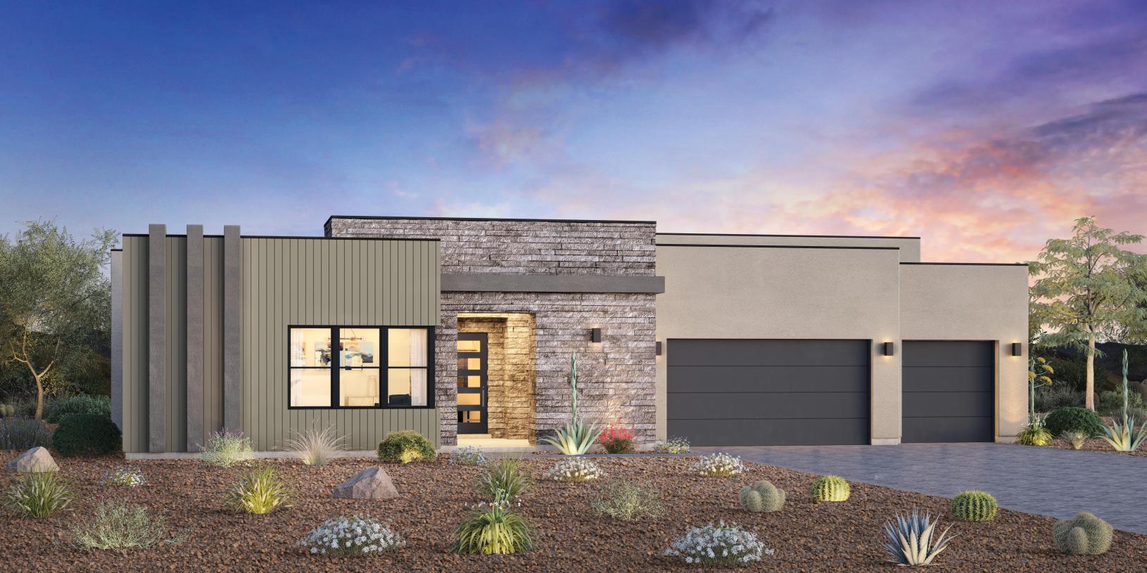 Elevation Image:Desert Contemporary